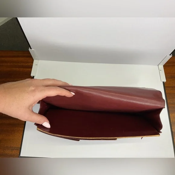 Cartier Vintage Burgundy Leather Organizer - Picture 8 of 13